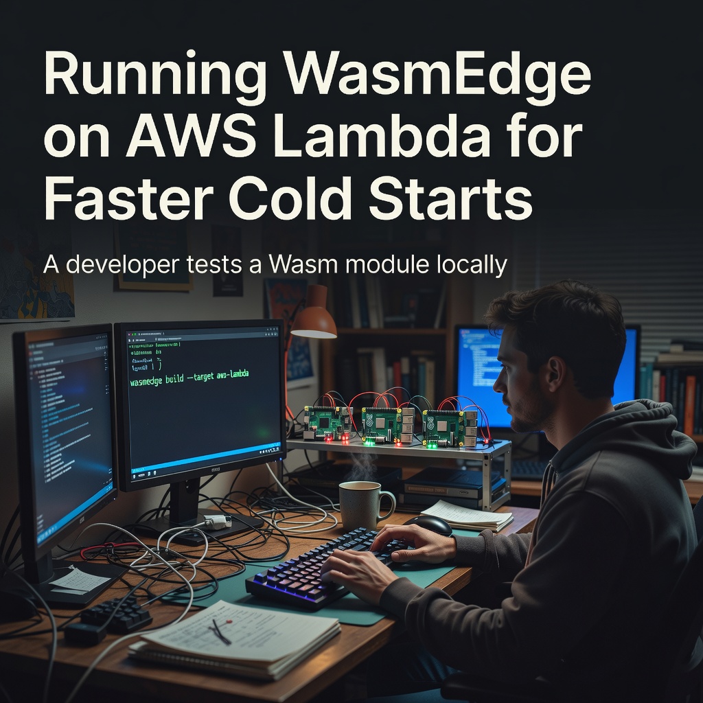 Running WasmEdge on AWS Lambda for Faster Cold Starts