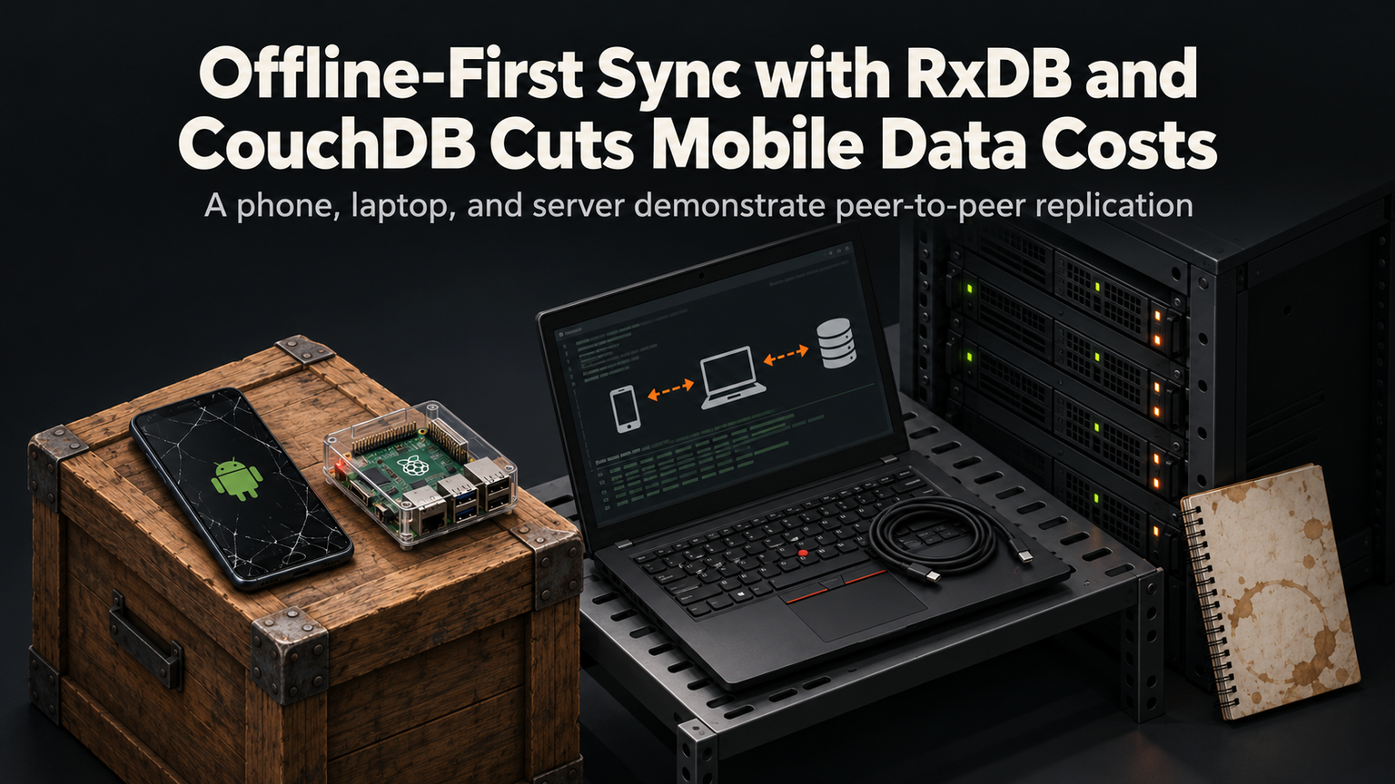 Offline-First Sync with RxDB and CouchDB Cuts Mobile Data Costs