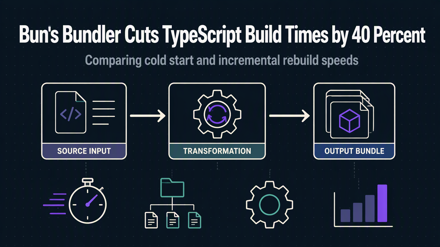 Bun's Bundler Cuts TypeScript Build Times by 40 Percent