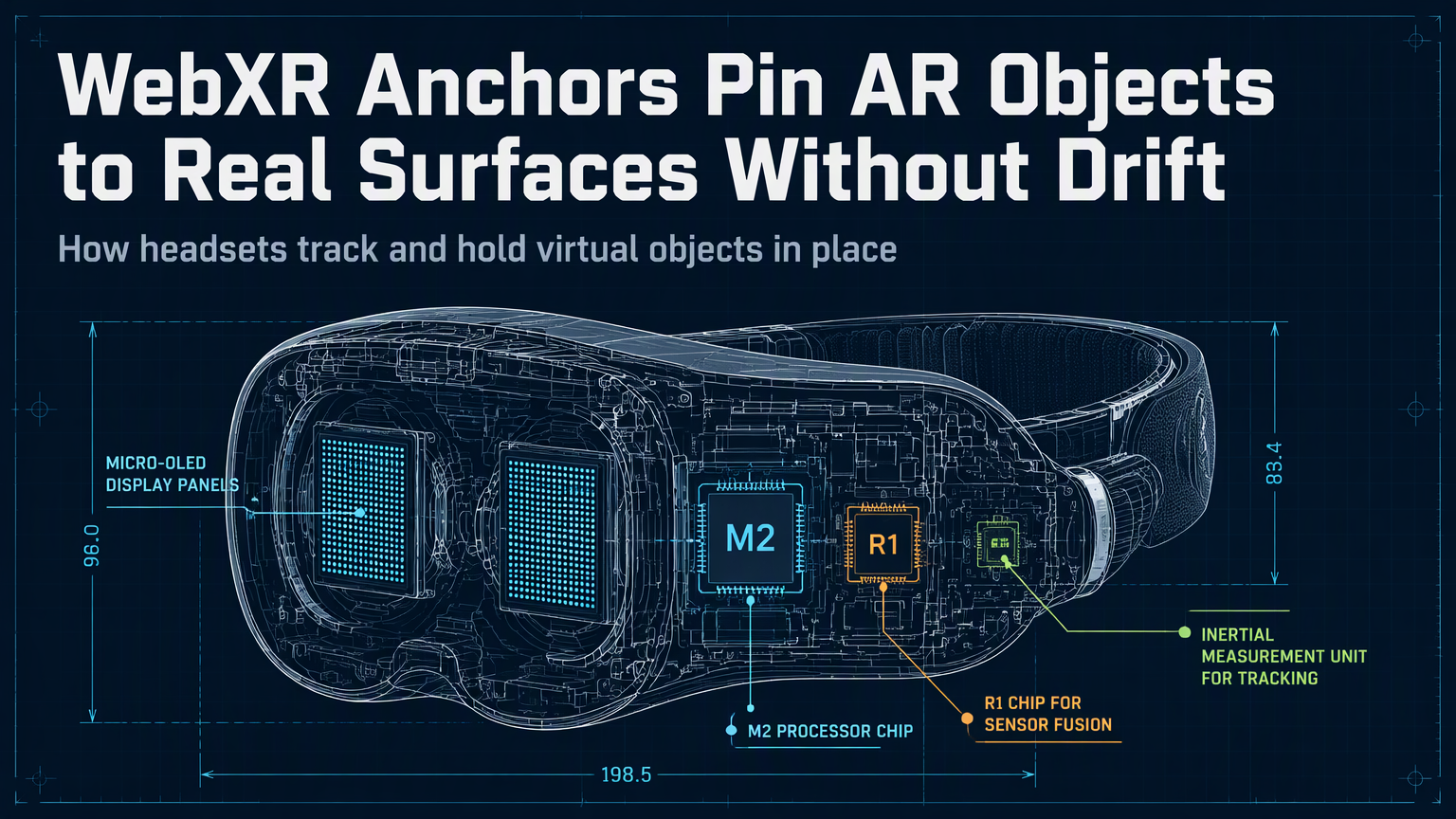 WebXR Anchors Pin AR Objects to Real Surfaces Without Drift