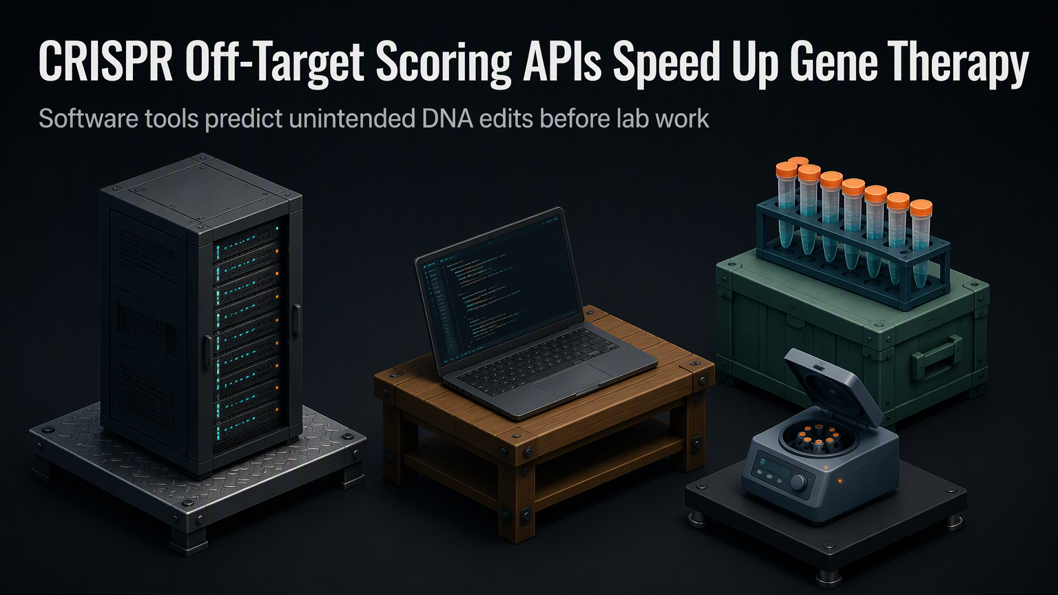 CRISPR Off-Target Scoring APIs Speed Up Gene Therapy