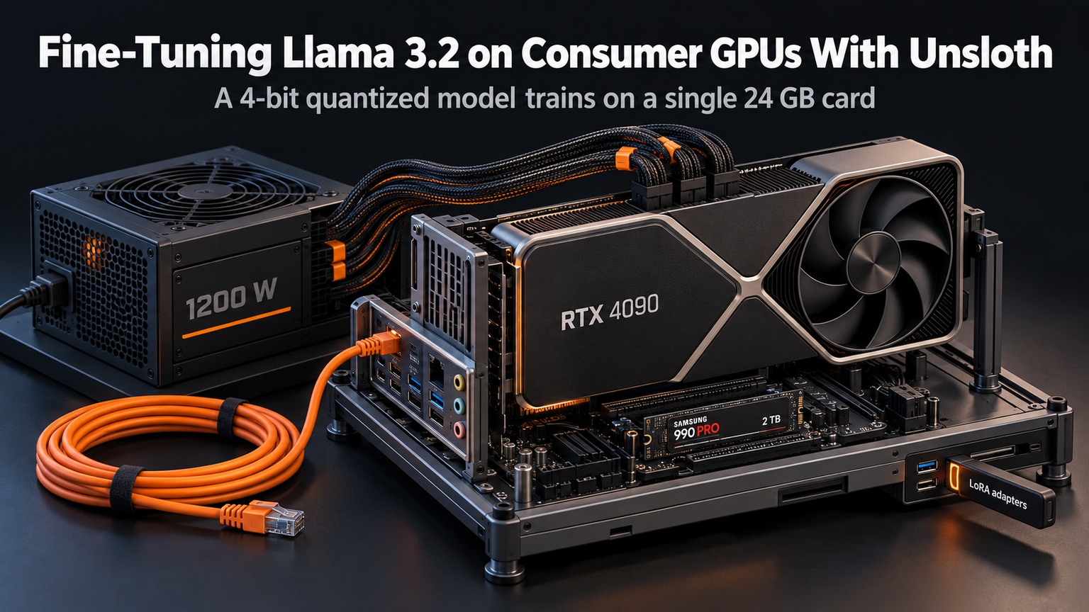Fine-Tuning Llama 3.2 on Consumer GPUs With Unsloth