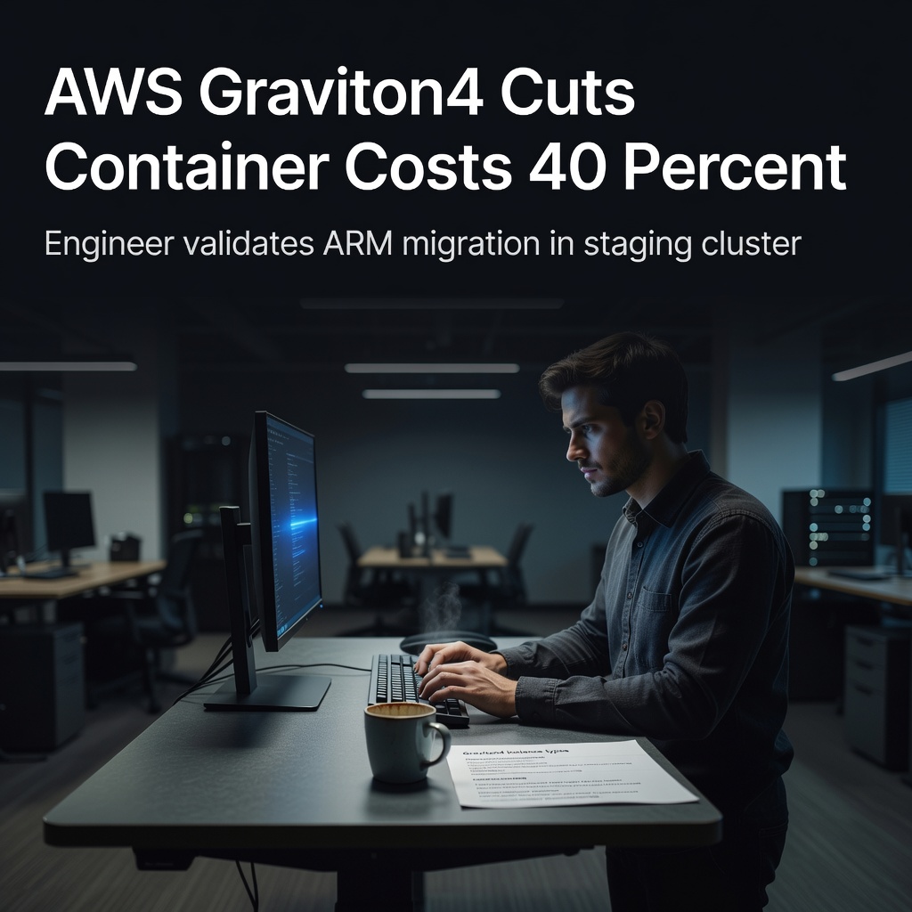 AWS Graviton4 Cuts Container Costs 40 Percent