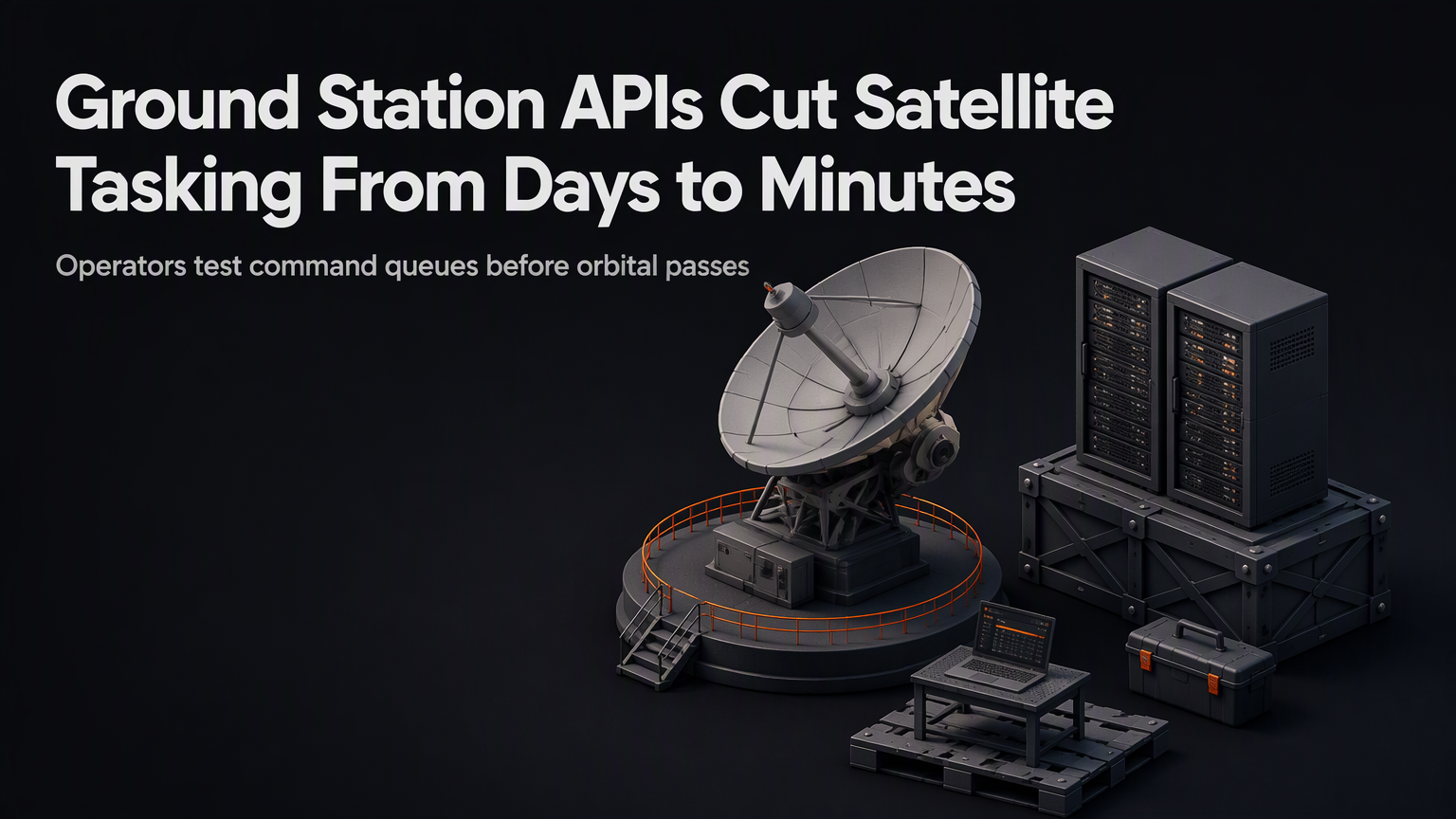 Ground Station APIs Cut Satellite Tasking From Days to Minutes