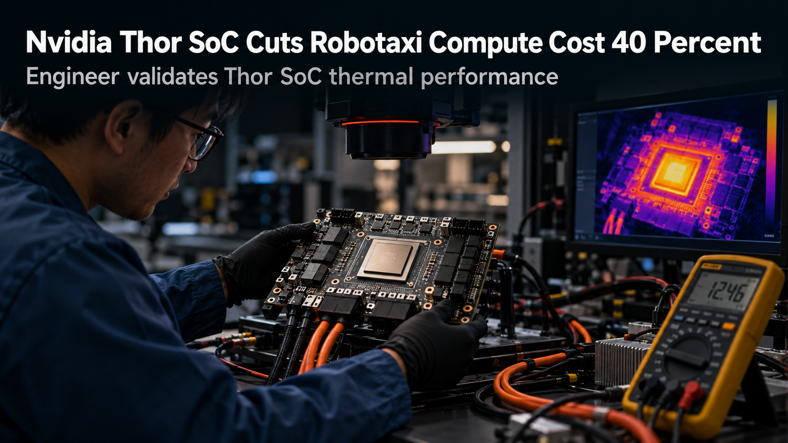 Nvidia Thor SoC Cuts Robotaxi Compute Cost 40 Percent