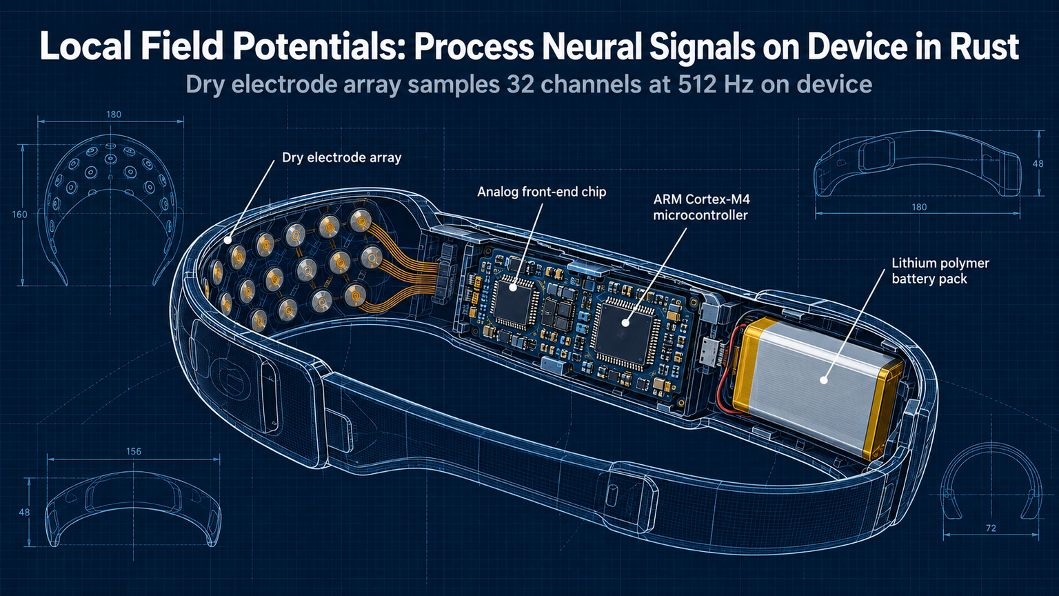 Local Field Potentials: Process Neural Signals on Device in Rust